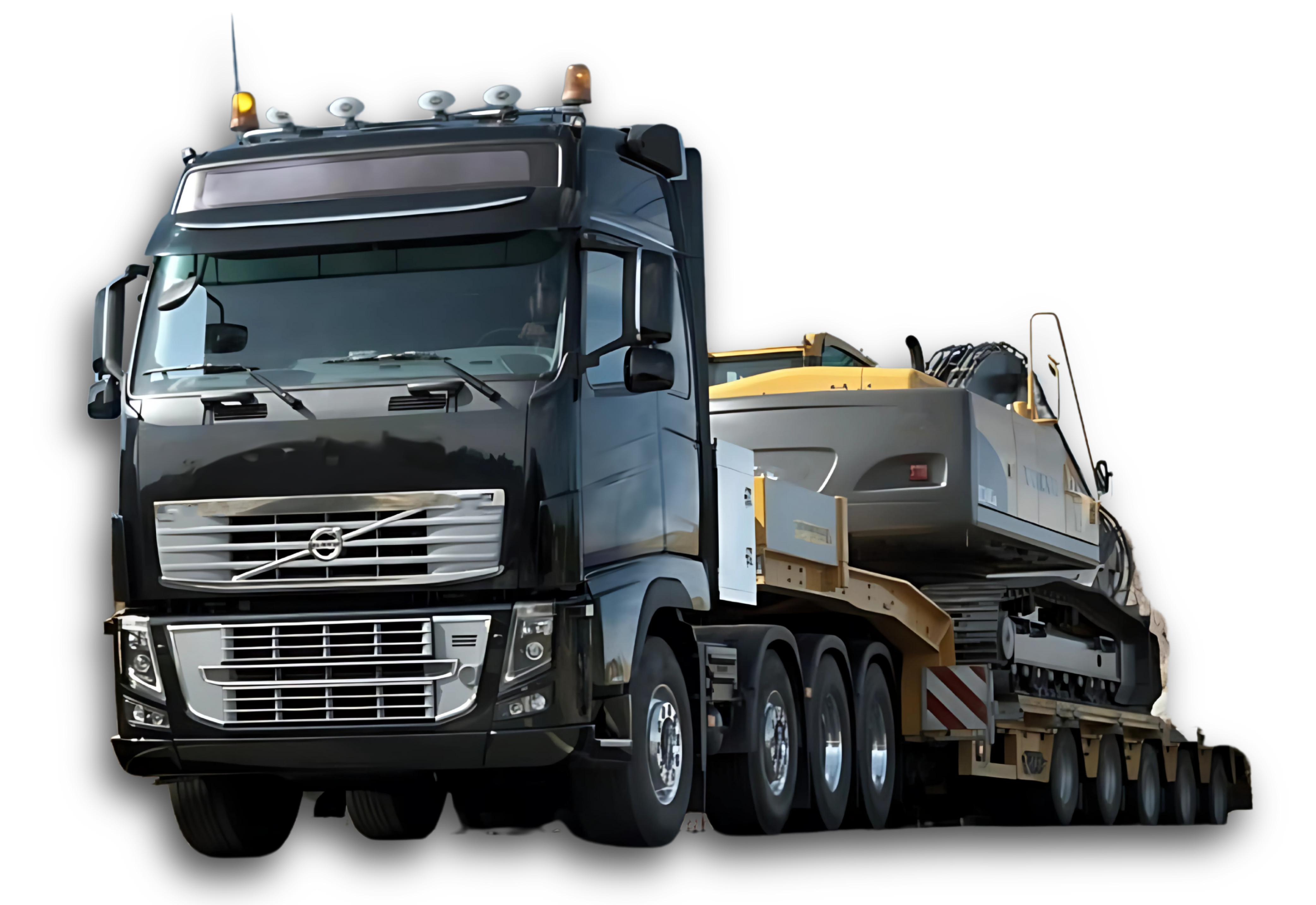 Gaziantep’de inşaat makine taşımacılığı için uzman lowbed ekipleri