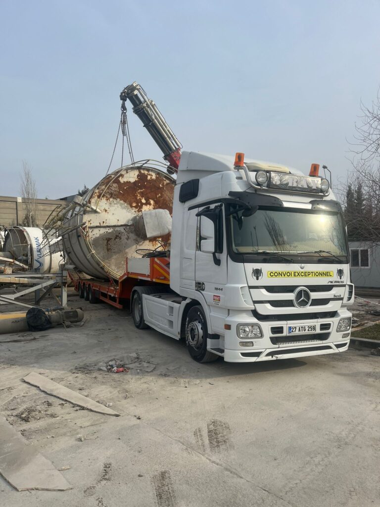 Gaziantep’de inşaat malzemeleri için hızlı nakliyat çözümleri