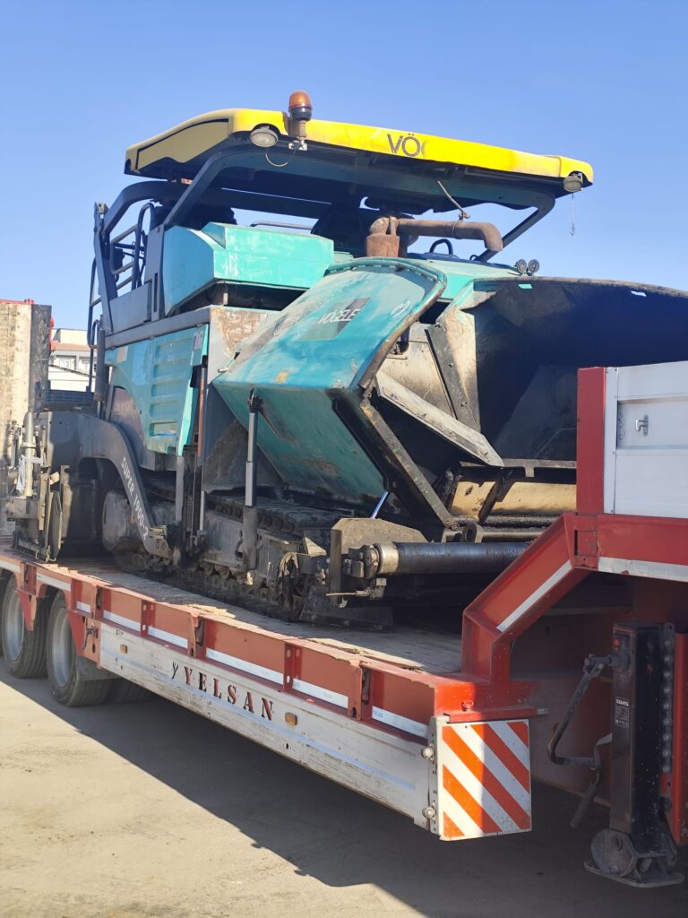 Gaziantep’de lojistik taşımacılıkta yüksek kapasite lowbed araçlar