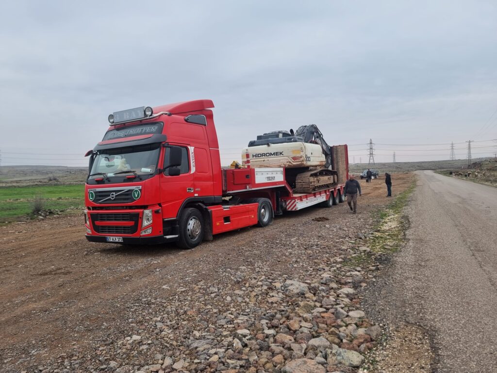 Gaziantep’de inşaat malzemeleri taşımacılığı için güvenli araçlar