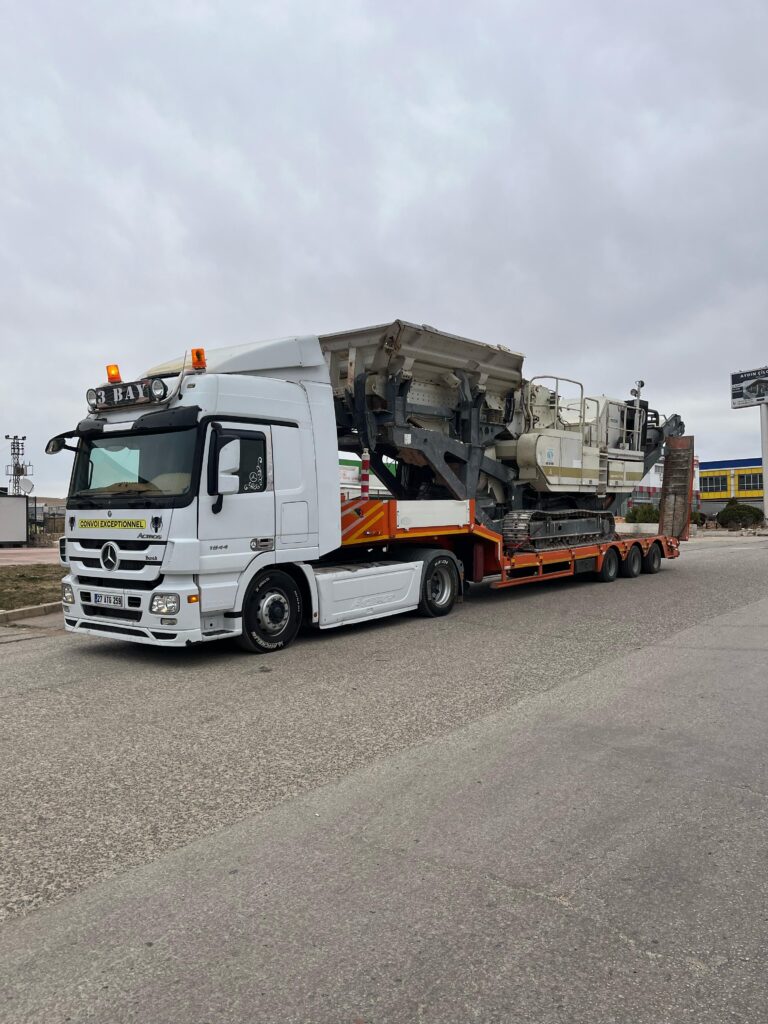 Gaziantep ağır nakliyat firmalarının taşıma araçları