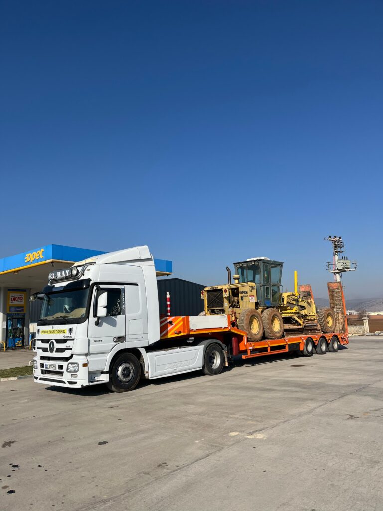 Gaziantep’de inşaat projeleri için lojistik destek
