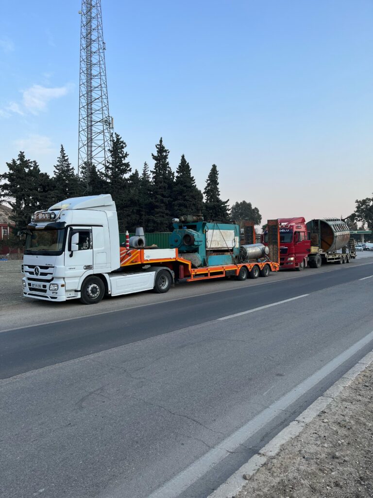 Gaziantep’den Türkiye geneline ağır yük nakliyesi
